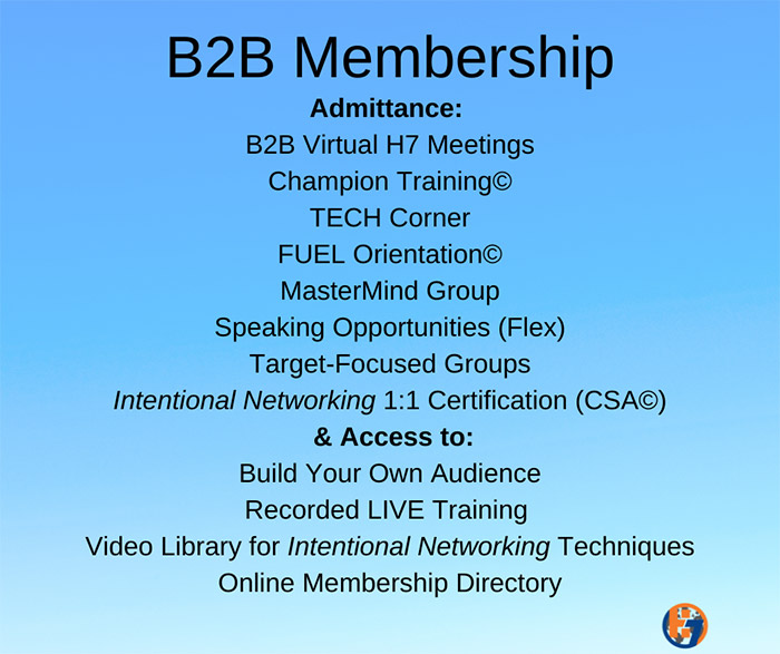 Join H7 Network - B2B Membership